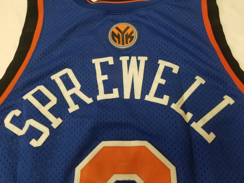 Latrell Sprewell Apparel, Latrell Sprewell New York Knicks Jerseys
