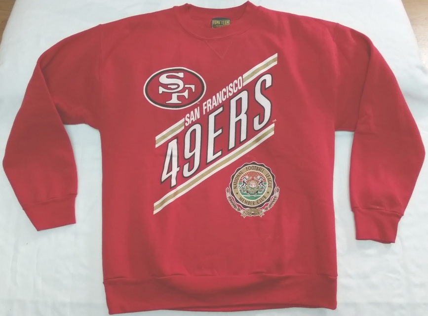 90s Vintage San Francisco 49ers sweatshirt by Home Team Advantage (Men sz  Large, XL)