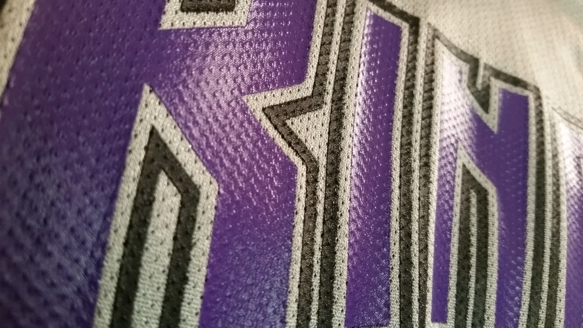 adidas Chris Webber Sacramento Kings NBA Men's Purple Replica