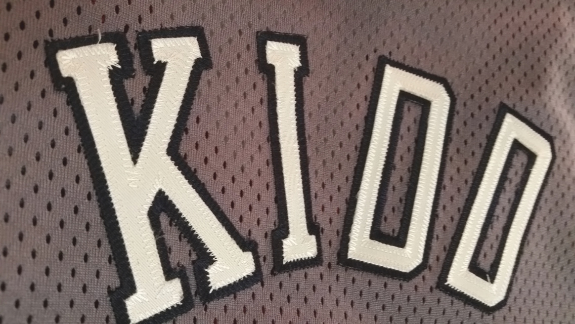 Jason Kidd #5 New Jersey Nets Red Jersey Mesh Adidas NBA Jersey Sz 2XL  Length +2