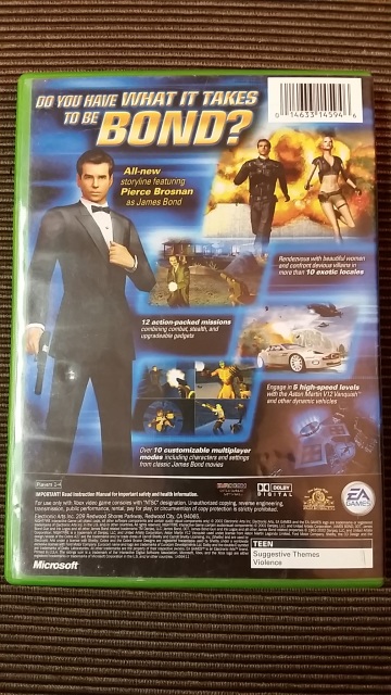 James Bond 007: Nightfire (Microsoft Xbox, Xbox 360)