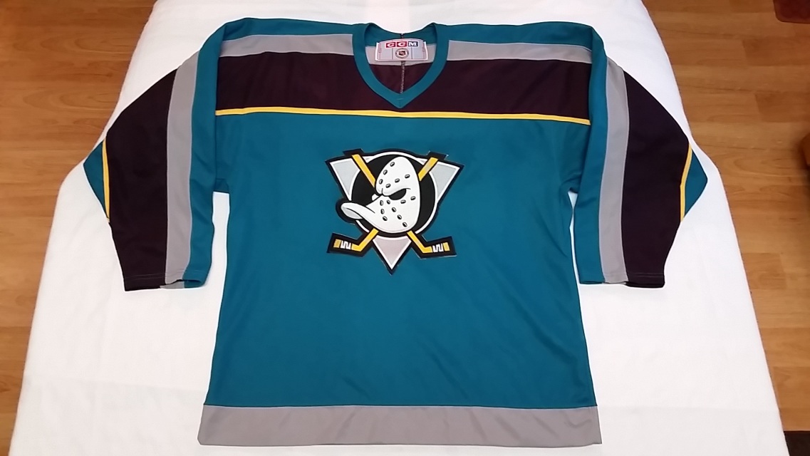 Ducks NHL Replica Teal Jersey